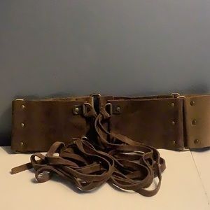 Leather 70 style fridge belt
